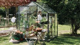 Royal Well Kate I Tuinkas Full Options groengrijs Foto van