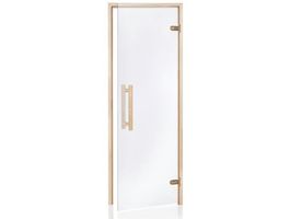 Hot Orange Saunatür Natural 70x200 cm klar Fichte Foto von Hot Orange Saunatür Natural 70x200 cm klar Fichte