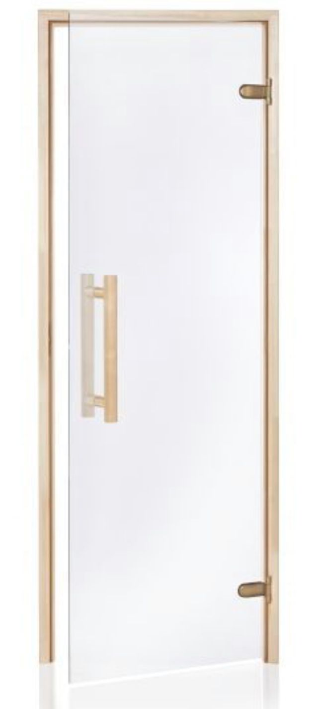 Hot Orange Saunadeur Natural - helder blank glas