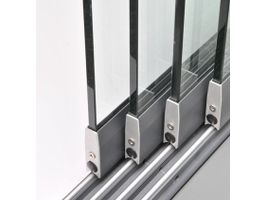 Foto van Sunrooms Deurgrepen opschuif aluminium 2 stuks