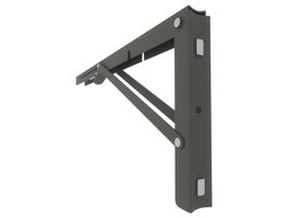 Royal Well opklapbare steun groengrijs Foto van Royal Well opklapbare steun groengrijs