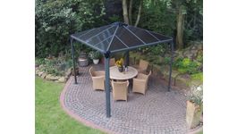 Palram - Canopia Palermo 3000 Aluminium Overkapping Foto van Palram - Canopia Palermo 3000 Aluminium Overkapping