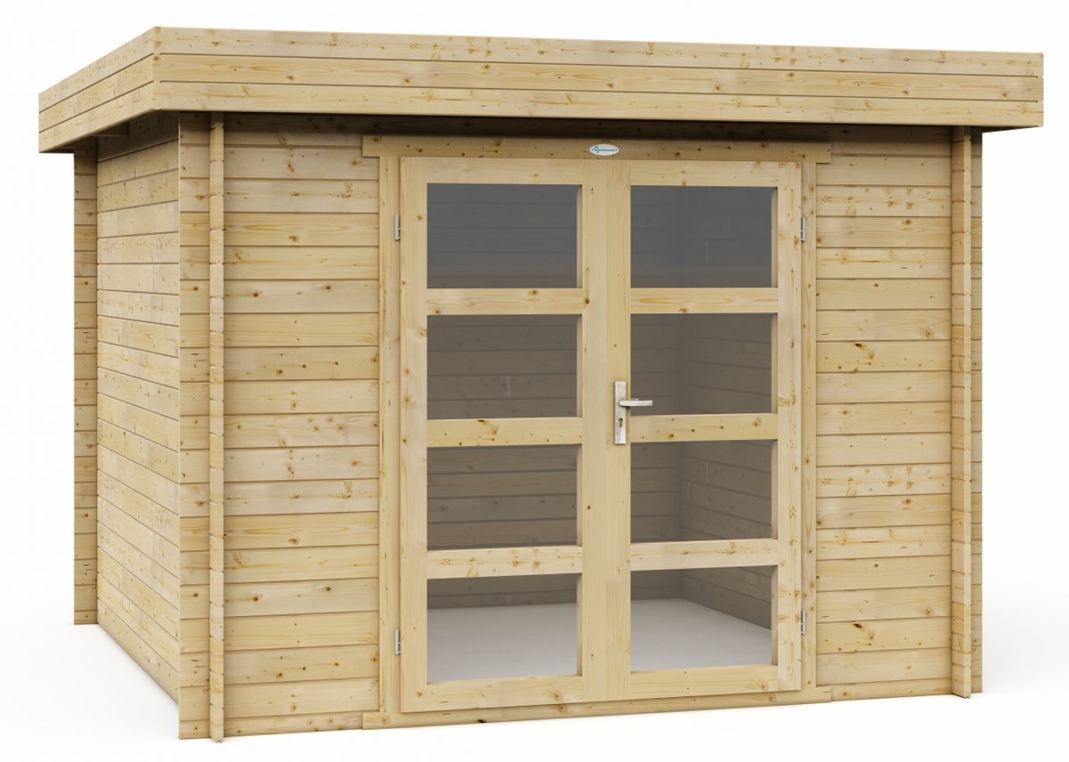 Interflex blokhut 330 M - geïmpregneerd