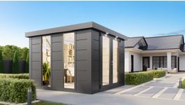 Telluria Luminato 2424 metalen tuinkantoor Foto van