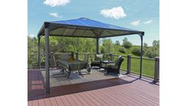 Palram - Canopia Palermo 4300 Aluminium Overkapping Foto van Palram - Canopia Palermo 4300 Aluminium Overkapping