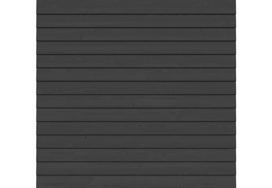 WoodAcademy Rückwand Schuppen Fichte 600 cm Schwarz(141318)* Foto von WoodAcademy Rückwand Schuppen Fichte 600 cm Schwarz(141318)*