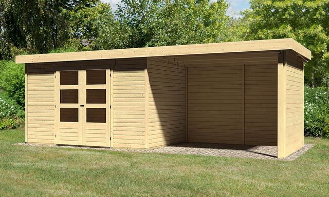 Karibu 77734 Askola 4 tuinhuis met overkapping