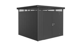 Biohort Highline H4 metalen tuinhuis Foto van Biohort Highline H4 metalen tuinhuis