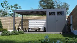 Foto van Porchenzo Paros met berging - antraciet