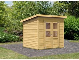 Karibu 68154 Merseburg 4 Gartenhaus Foto von Karibu 68154 Merseburg 4 Gartenhaus