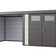 Telluria Classico Lounge Small 2724 wit|antraciet - links