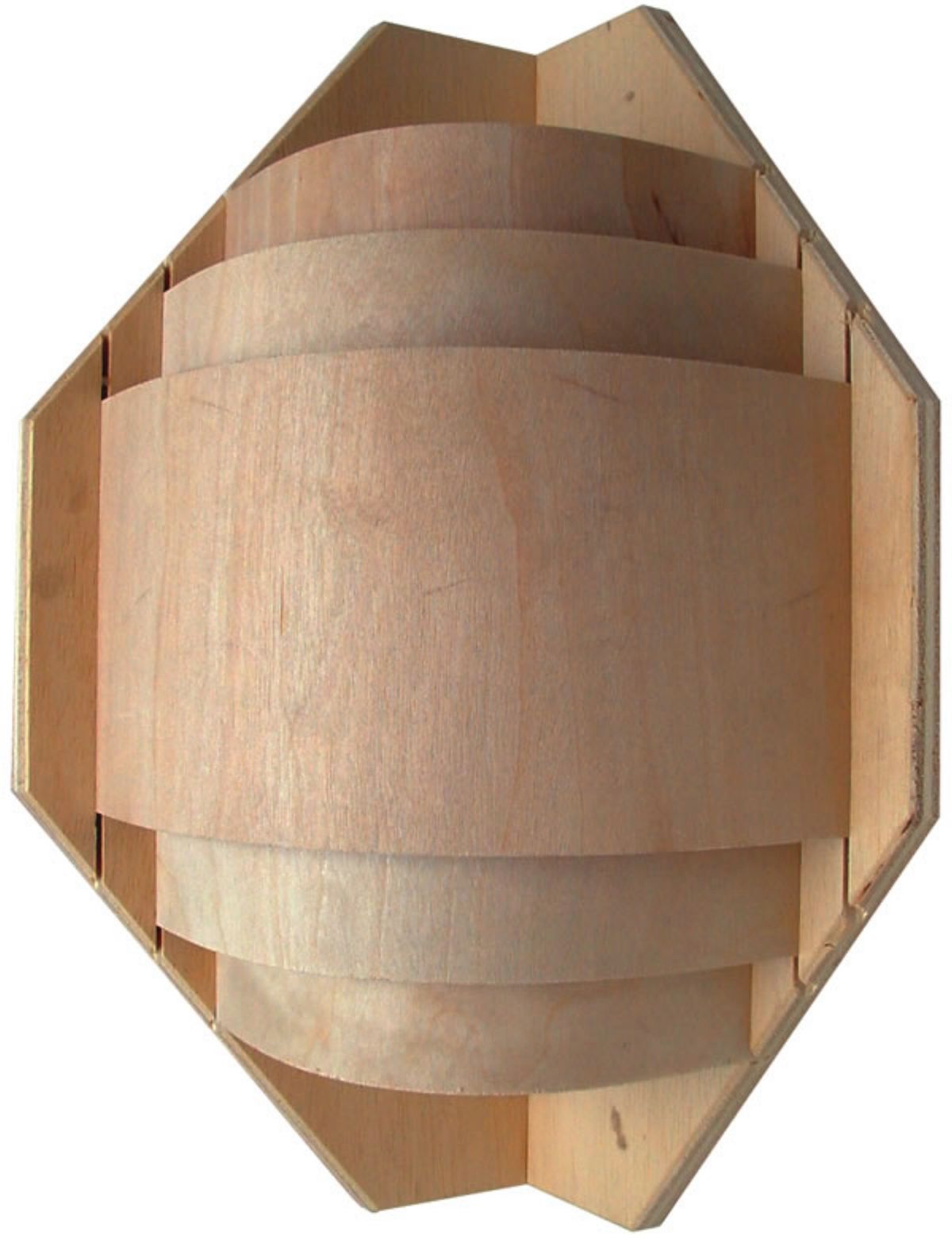 Hot Orange sauna Lampenschirm Eckmodell