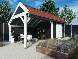 Foto von Trendhout de Stee Schuppen mit Satteldach