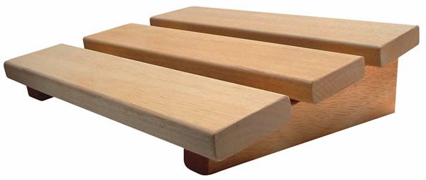 Azalp sauna hoofdsteun Classic - elzen