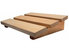 Azalp Classic Kopfstütze für Sauna - Erle Foto von Azalp Classic Kopfstütze für Sauna - Erle