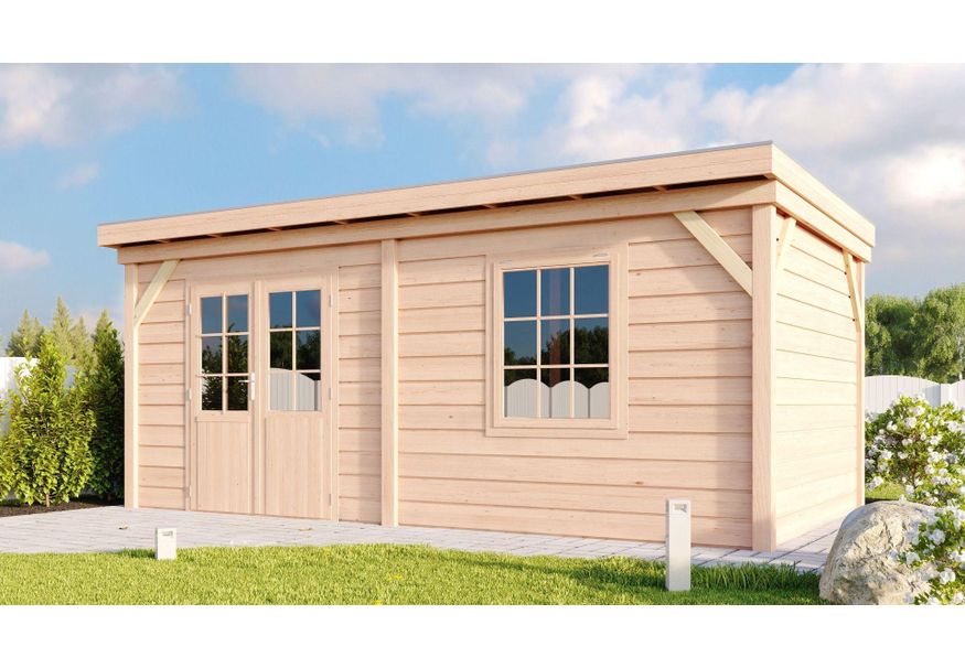 WoodAcademy Douglasien Gartenhaus Nobility 800x400 cm Foto von WoodAcademy Douglasien Gartenhaus Nobility 800x400 cm