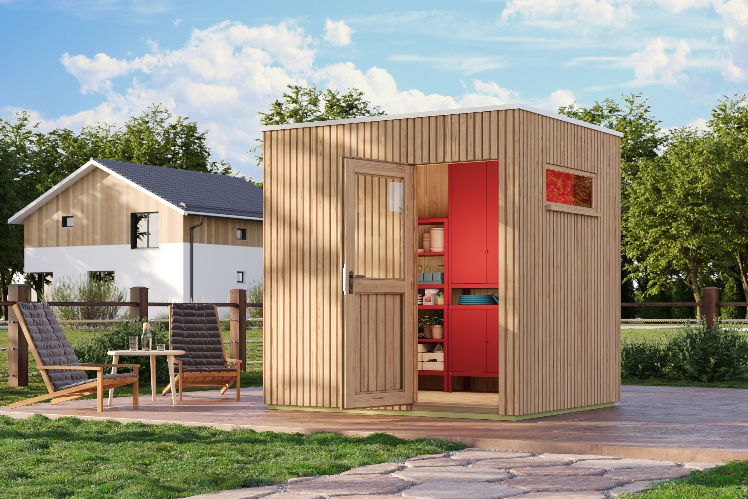 Foto der SmartShed Gartenhaus Kuba