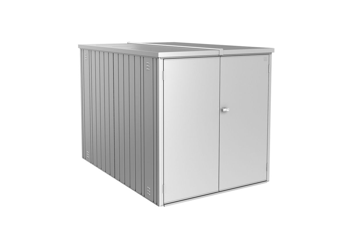 Biohort fietsenberging MiniGarage Zilver Metallic