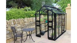 Royal Well Birdlip 48 - zwart gecoat - veiligheidsglas 3mm Foto van Royal Well Birdlip 48 - zwart gecoat - veiligheidsglas 3mm