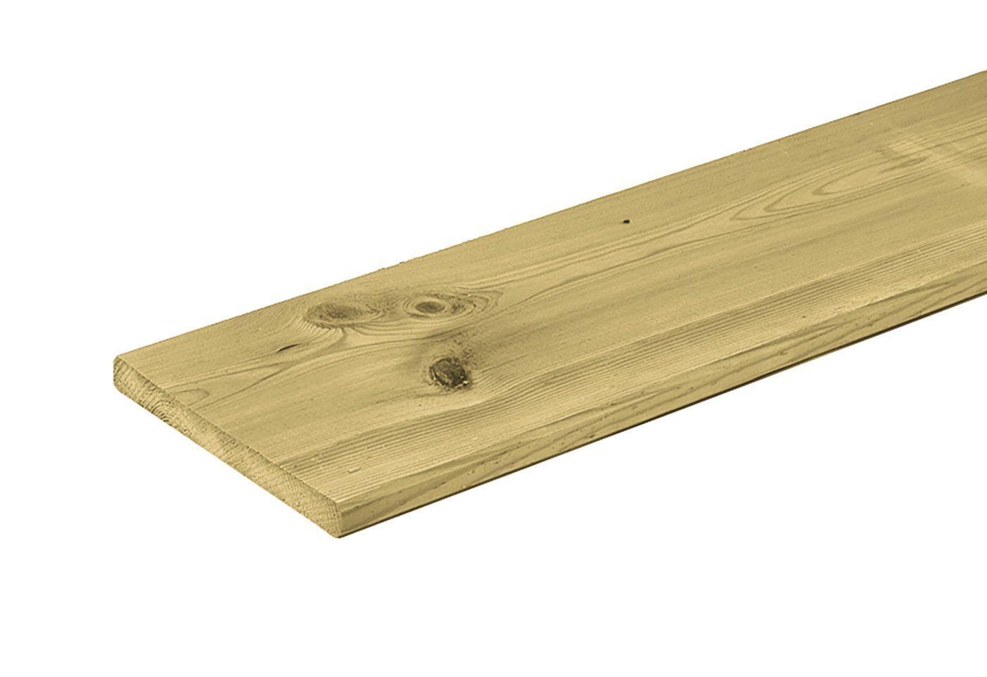 Foto van Azalp ME Vuren Plank Geschaafd 16 x 140 mm