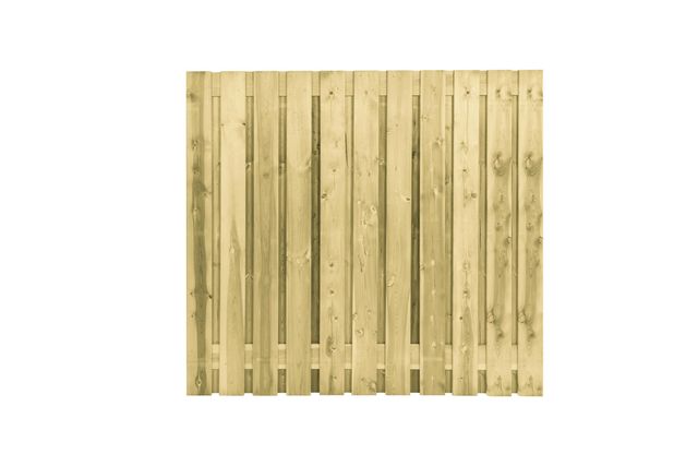 Azalp tuinscherm grenenhout recht 23 planken