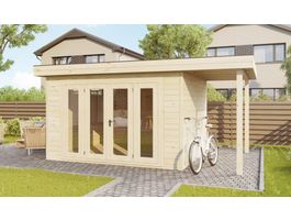Foto von SmartShed Gartenhaus mit Terrasse Isidro