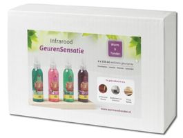 Warm and Tender Set Infrarood geurensprays Foto van Warm and Tender Set Infrarood geurensprays