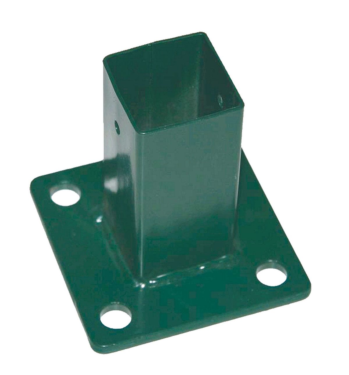 Azalp vierkante bodemplaat groen 10x10 cm