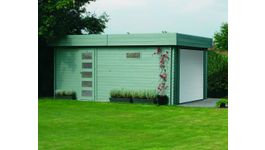 Foto van Solid s8935 Houten Garage