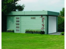 Foto van Solid s8935 Houten Garage