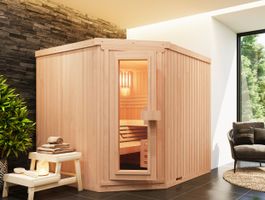 Foto van Azalp Elementhoeksauna Classic