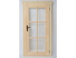 Foto van Meerprijs dubbele deur compleet glas ipv enkele deur