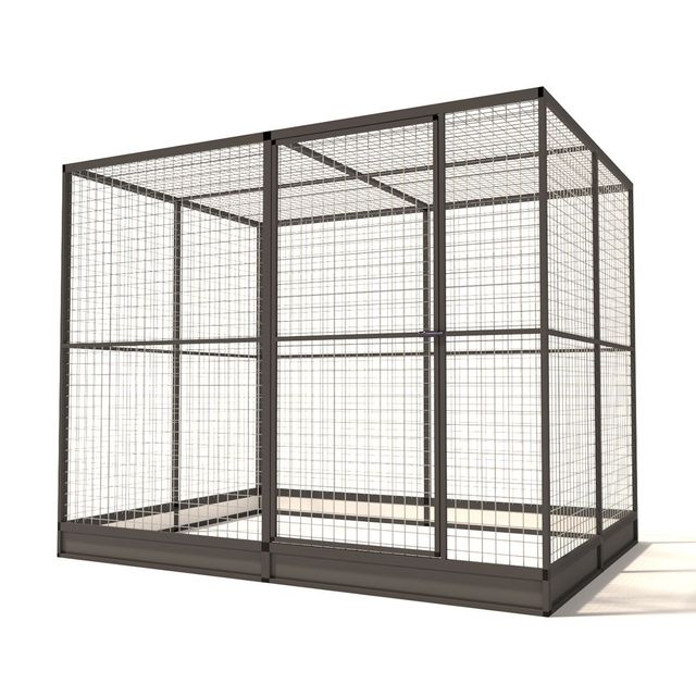 Glorenza aluminium konijnenhok Noa