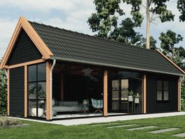 Foto von Trendhout Satteldach XL Außenaufenthalt