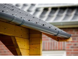 Foto von Interflex PVC Dachrinnenset Grau