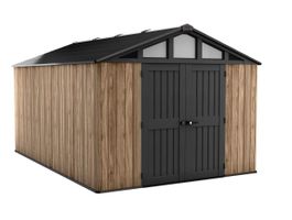 Foto van Keter Summit Oak 1015 Kunststof Tuinhuis