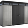 Keter Artisan 117 Kunststoff Gartenhaus Grau (O)