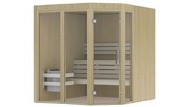 Hot Orange Flora Binnensauna Foto van Hot Orange Flora Binnensauna