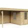 Interflex Blockhütte mit terrasse 3031 Z - Imprägniert
