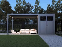 Foto van Porchenzo E-Paros met berging - antraciet