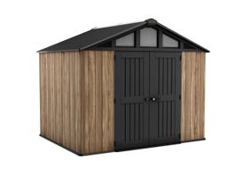 Foto van Keter Summit Oak 108 Kunststof Tuinhuis