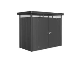 Biohort Highline H1 metalen tuinhuis Foto van Biohort Highline H1 metalen tuinhuis