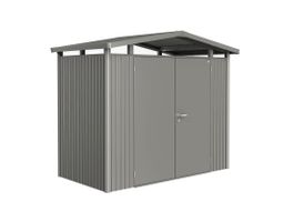 Biohort Panorama P1 metalen tuinhuis Foto van Biohort Panorama P1 metalen tuinhuis