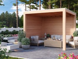 WoodAcademy Douglasien Überdachung Moonstone Essential Foto von WoodAcademy Douglasien Überdachung Moonstone Essential