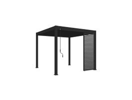 Porchenzo shutter paneel 113 cm - horizontaal - antraciet Foto van Porchenzo shutter paneel 113 cm - horizontaal - antraciet