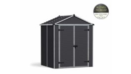 Palram – Canopia RUBICON Kunststoff Gartenhaus Foto von Palram – Canopia RUBICON Kunststoff Gartenhaus