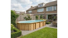 Foto von Ubbink Azura 750 x 400 x 130 cm Holzpool
