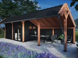 Foto von Trendhout de Heerd Schuppen mit Satteldach