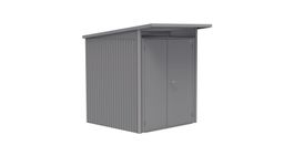 Biohort AvantGarde A1 metalen tuinhuis dubbele deur Foto van Biohort AvantGarde A1 metalen tuinhuis dubbele deur