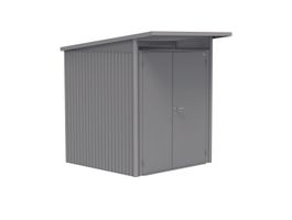 Biohort AvantGarde A1 metalen tuinhuis dubbele deur Foto van Biohort AvantGarde A1 metalen tuinhuis dubbele deur